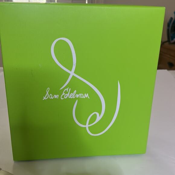 Sam Edelman  NOLITA PLATFORM Block Hill Cream  SANDAL size 9 New - Picture 11 of 12